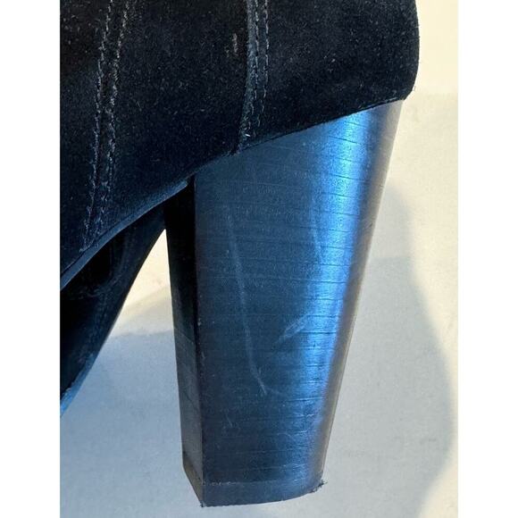 Joie Women’s Size 40 Black Suede Booties Boots Boho Festival Classic READ - Picture 9 of 16